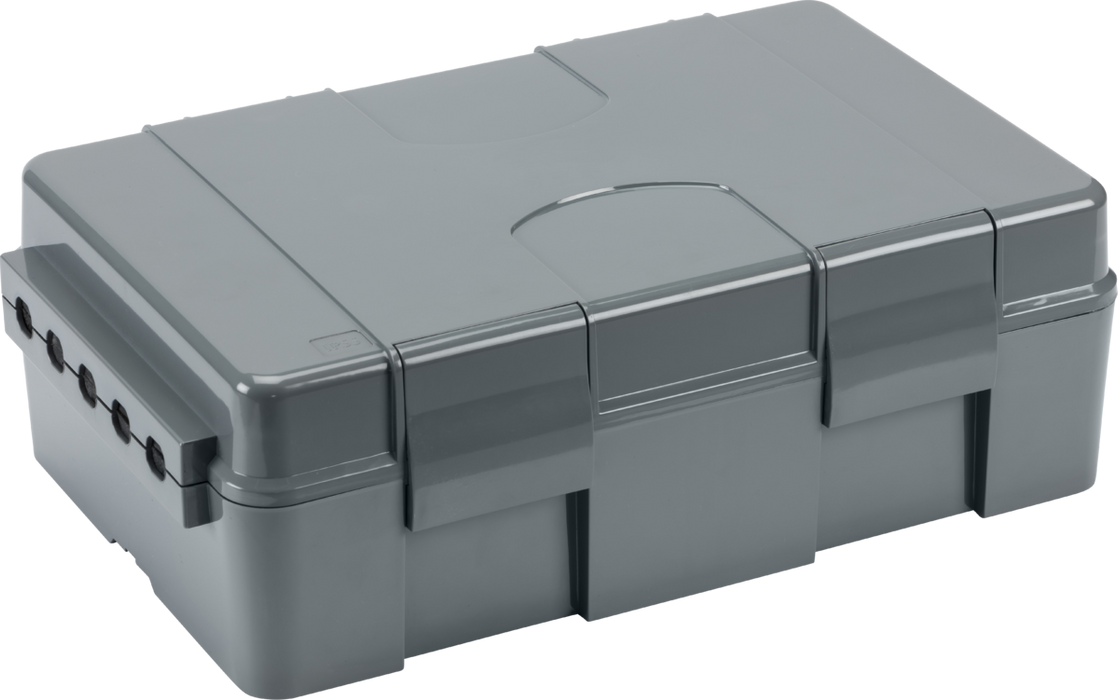 IP55 Weatherproof Garden box - grey
