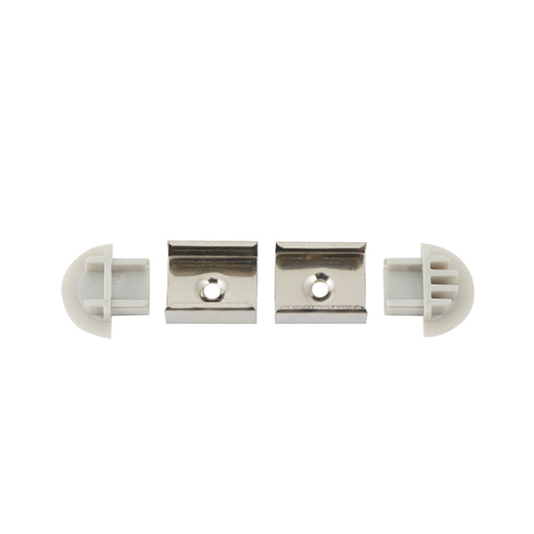 Extrusion 1lt Accessory - Silver anodised & opal pc - 94947