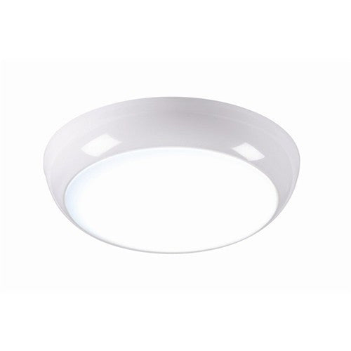 15 Watt IP54 Circular Cool White LED Bulkhead - Steel City Lighting