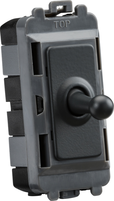 20AX 1G DP Toggle switch - anthracite