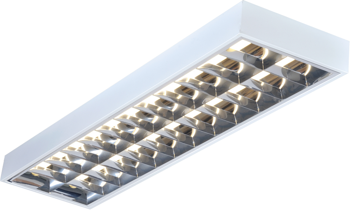 IP20 2x36W 4ft T8 Surface Mounted Emergency Fluorescent Fitting