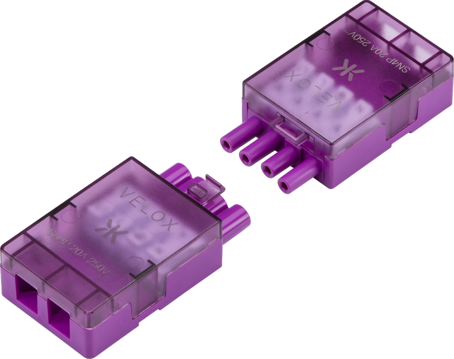 VELOX 20A 4-pin lighting  connector