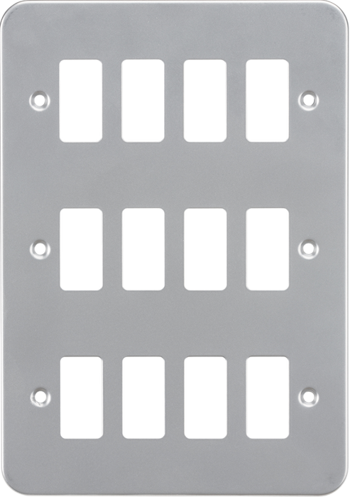 Metalclad 12G grid faceplate