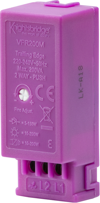 10-200W (5-150W LED) Trailing Edge LED Dimmer Module