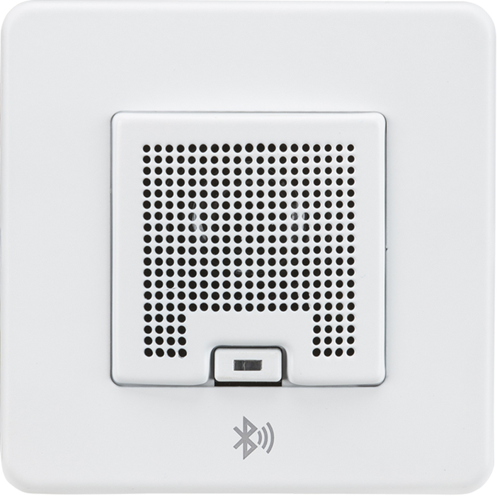 Screwless 3W RMS Bluetooth Speaker Outlet - Matt White