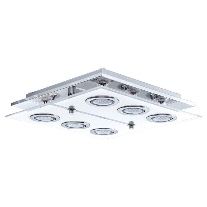 Cabo 6 Ceiling Light - Stainless Steel Chrome