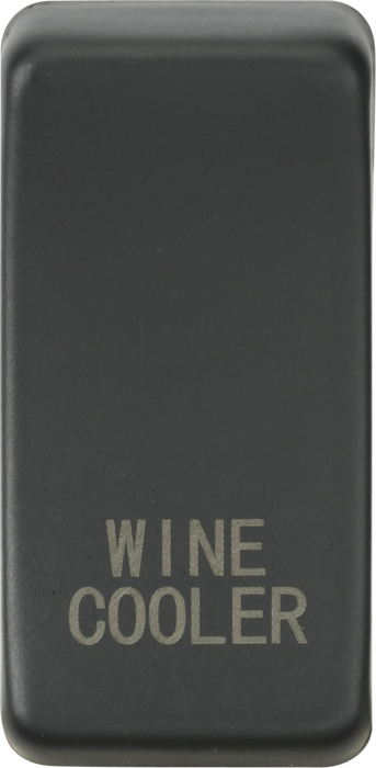 Switch cover "marked WINE COOLER" - anthracite
