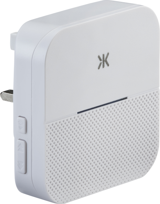 Wireless Plug in Receiver - white