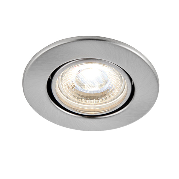 ShieldECO 1lt Recessed - Satin nickel plate & clear acrylic - 78523