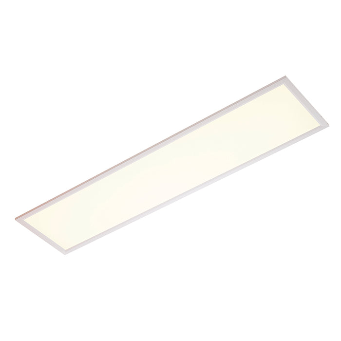 Stratus Pro 1lt Recessed - White paint & opal plastic - 92542