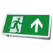 Maintained LED Exit Sign c/w Arrow Up Legend - Steel City Lighting