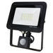 20 Watt LED AC Driverless Floodlight with PIR Sensor - Steel City Lighting
