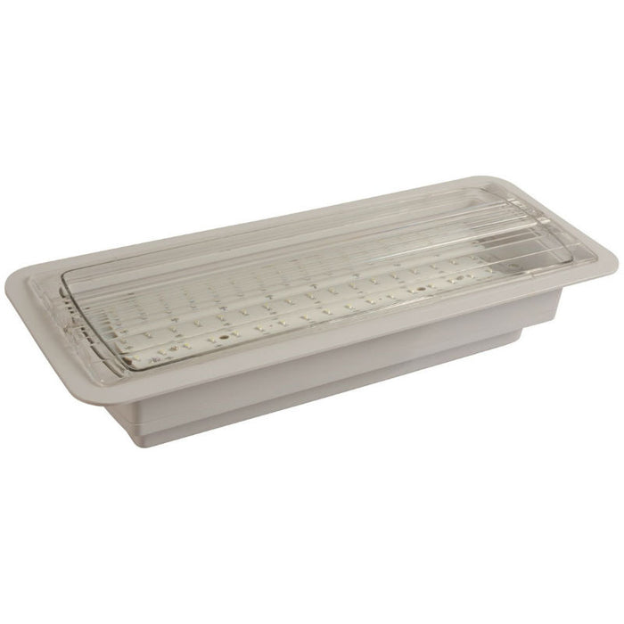 LED Maintained Fully Recessed Emergency Bulkhead - Steel City Lighting