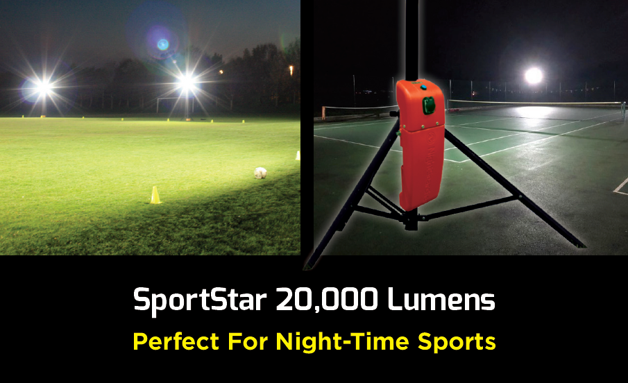 SportStar – The Most Powerful Rechargeable Portable Sports Light Available