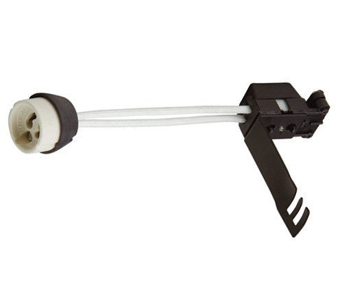GU10 Lampholder with bracket and connection block - Steel City Lighting